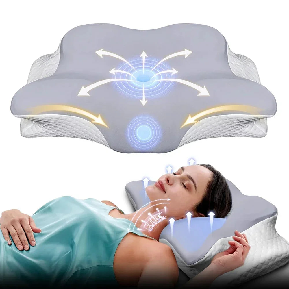 CervixPro™ Orthopedic Cervical Pillow — Wake Up Pain-Free Every Morning