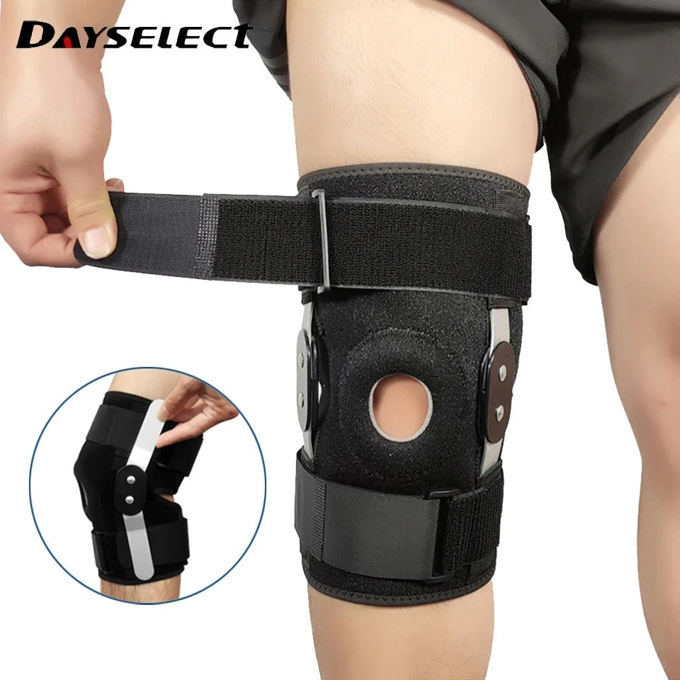 TitanKnee™ Steel-Hinge Knee Brace — Stop the Wobble, Walk Pain-Free