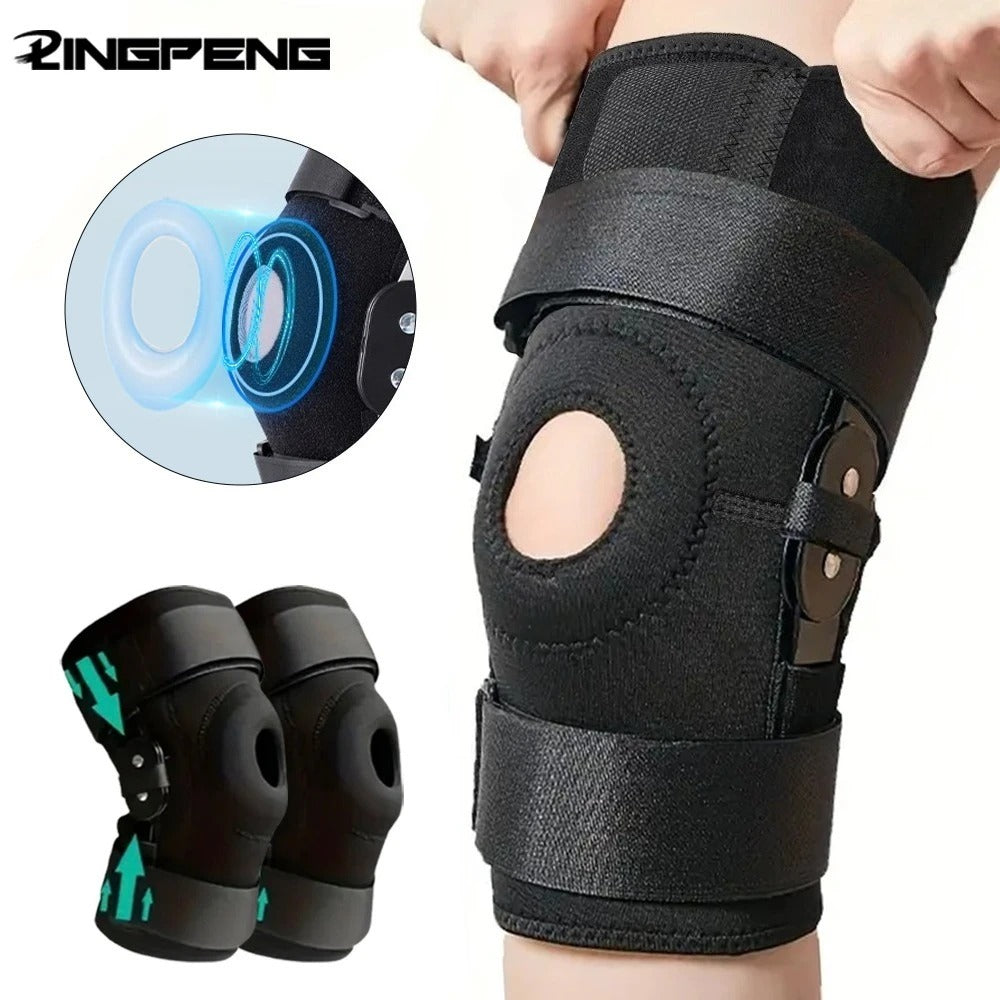 TitanKnee™ Steel-Hinge Knee Brace — Stop the Wobble, Walk Pain-Free