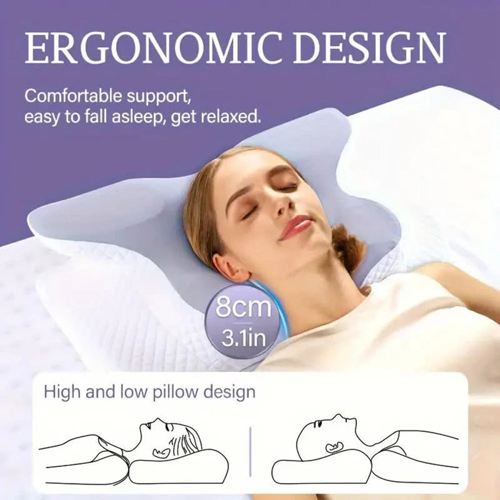 CervixPro™ Orthopedic Cervical Pillow — Wake Up Pain-Free Every Morning