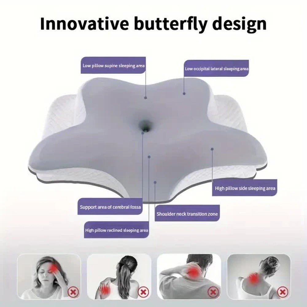 CervixPro™ Orthopedic Cervical Pillow — Wake Up Pain-Free Every Morning