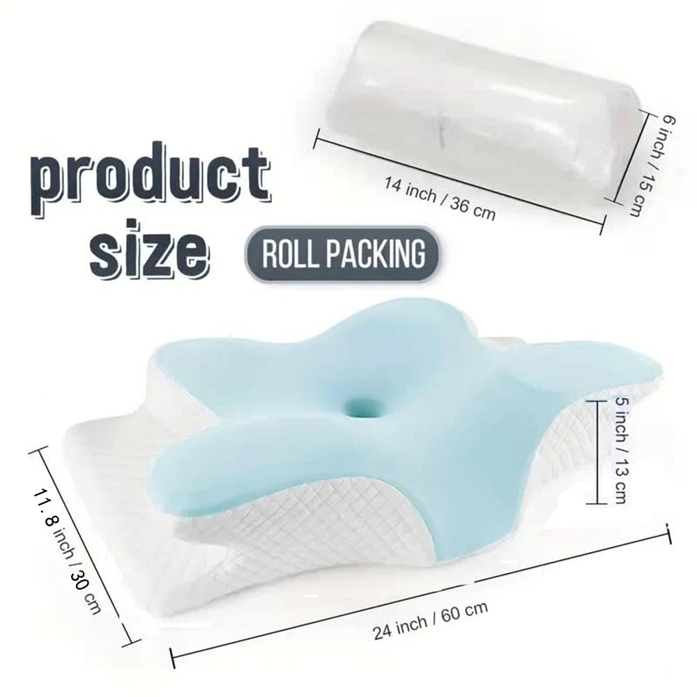 CervixPro™ Orthopedic Cervical Pillow — Wake Up Pain-Free Every Morning