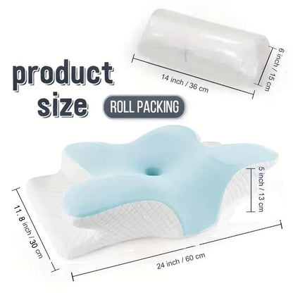 CervixPro™ Orthopedic Cervical Pillow — Wake Up Pain-Free Every Morning